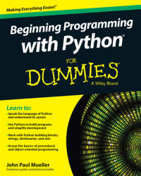 Image of Beginning Programming with Python For Dummies