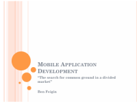 Image of Mobile Application Development